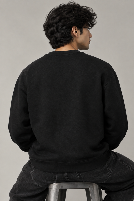 Chai samosa love black Sweatshirt for him