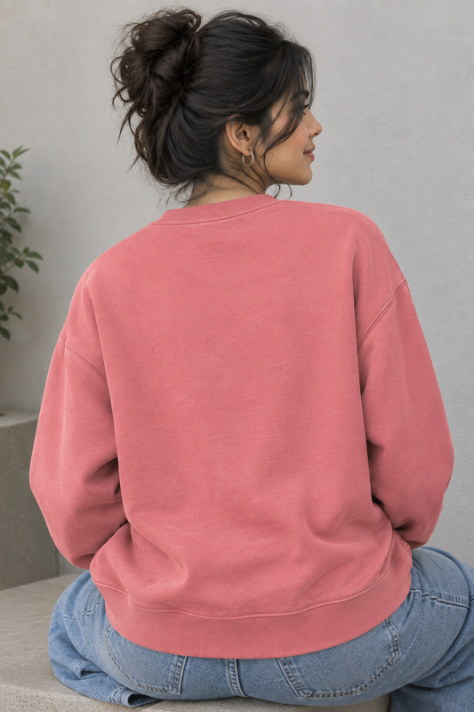 Chai samosa love Coral Sweatshirt for her