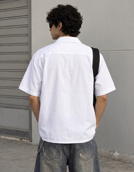 Croco White Shirt
