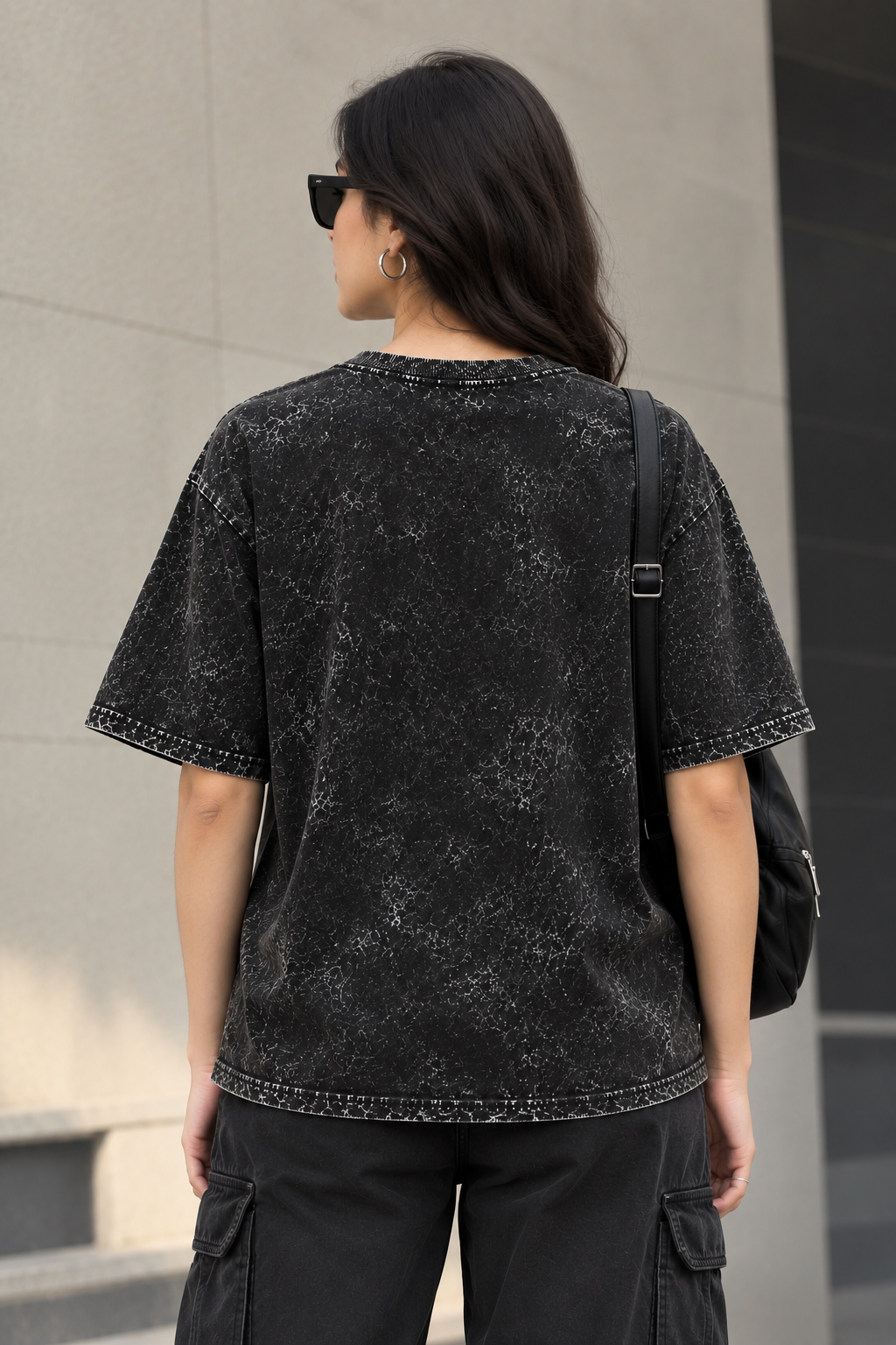 Akela Chor do Acid wash Unisex Tee