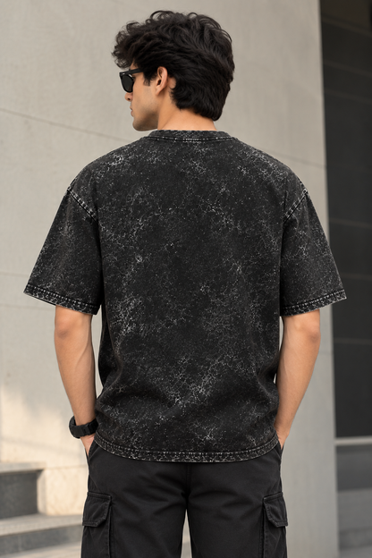 Akela Chor do Acid wash Unisex Tee