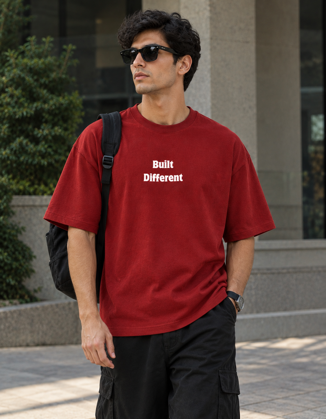 Built Different Oversized T-Shirt for him