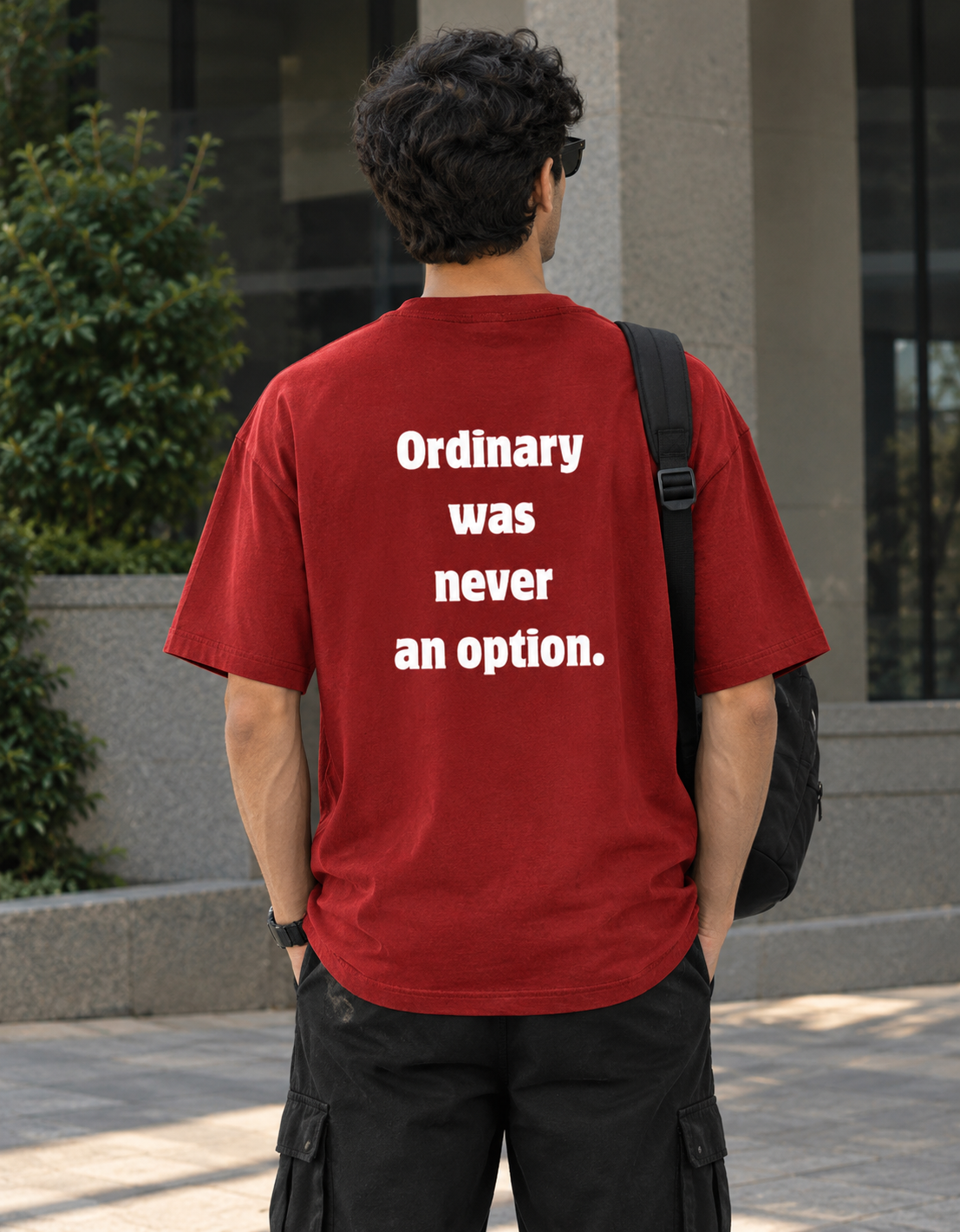 Built Different Oversized T-Shirt for him