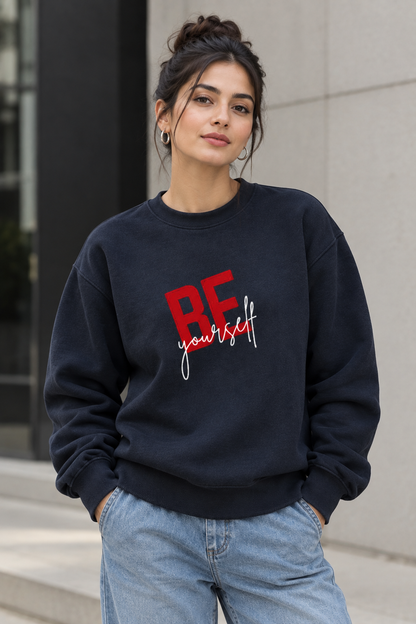 Be Yourself Unisex Oversized Sweatshirt
