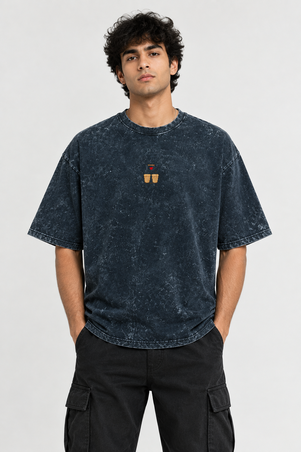 Chai date Unisex Acid Washed Tee