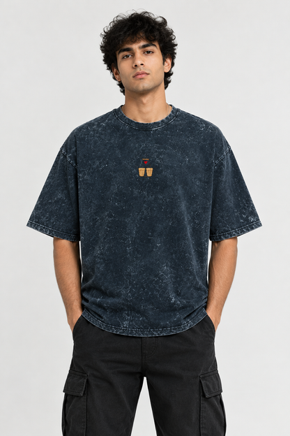 Chai date Unisex Acid Washed Tee