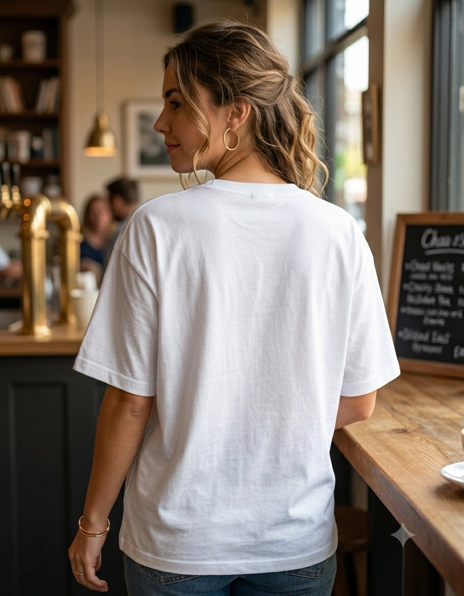 Chai Lovers club Oversized T-Shirt for her