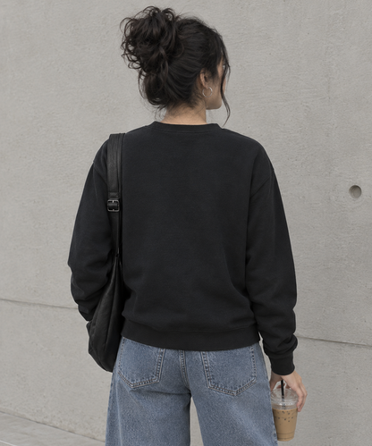 Chai samosa love black Sweatshirt for her