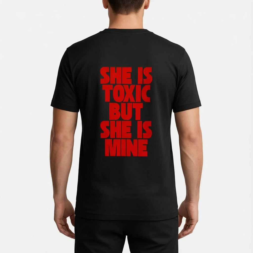 She is Toxic but mine for him T-Shirt