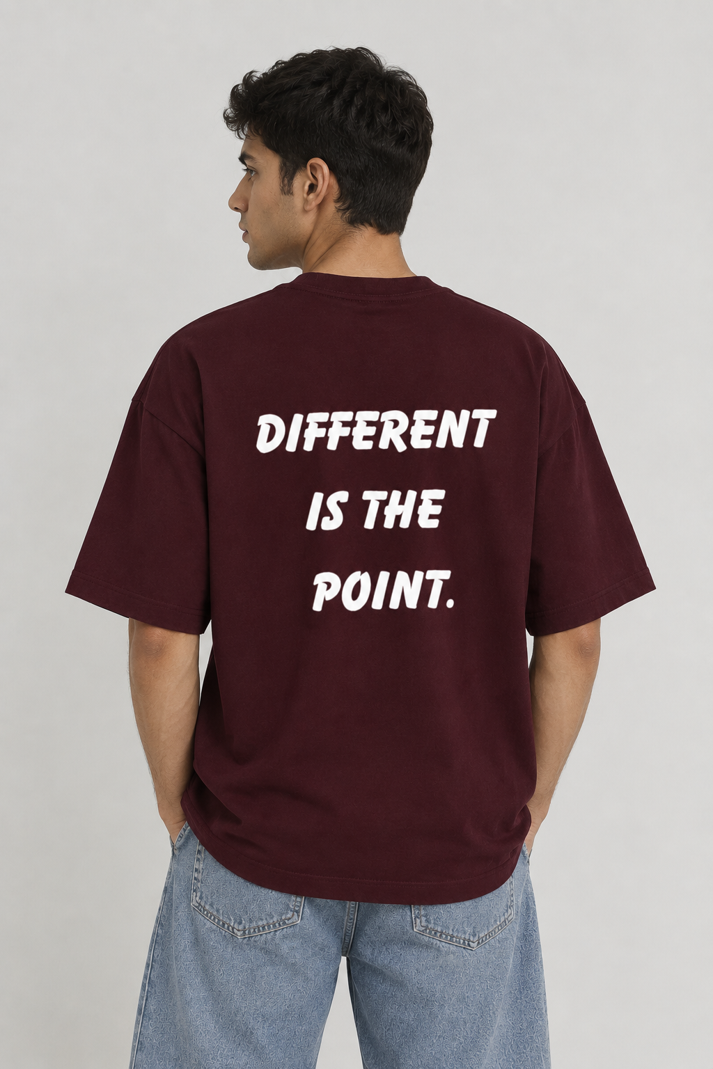 Different is the point Oversized Tee for him