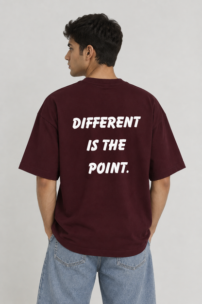 Different is the point Oversized Tee for him