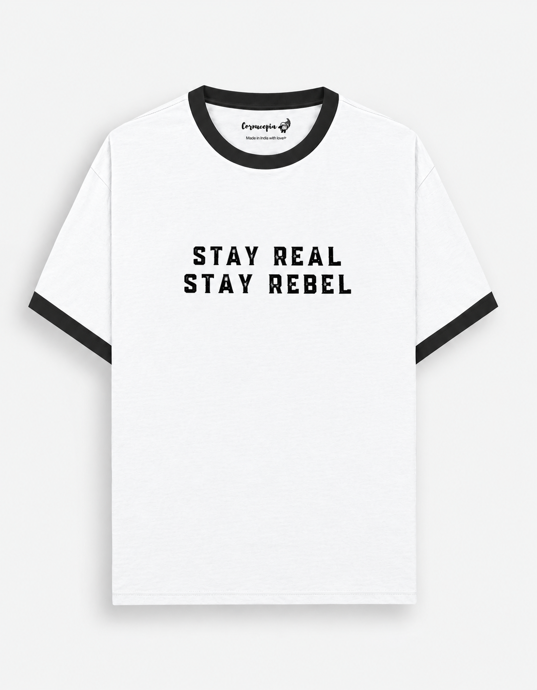Stay Real & Rebel Unisex T-Shirt