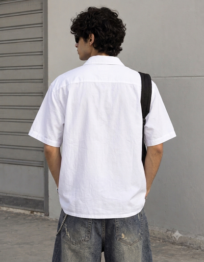 Croco White Shirt