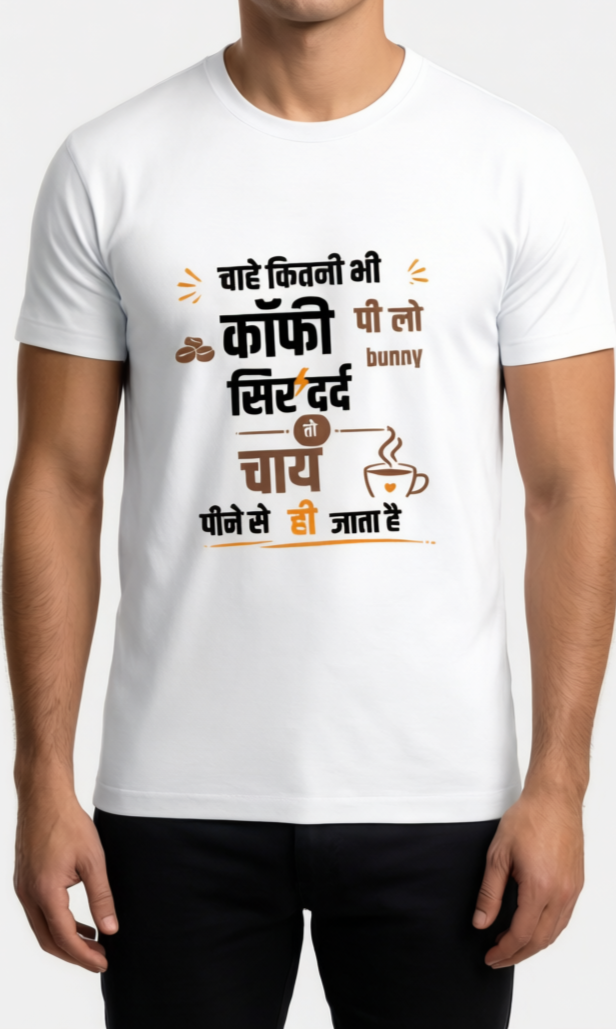 Chai vs coffee T-Shirt